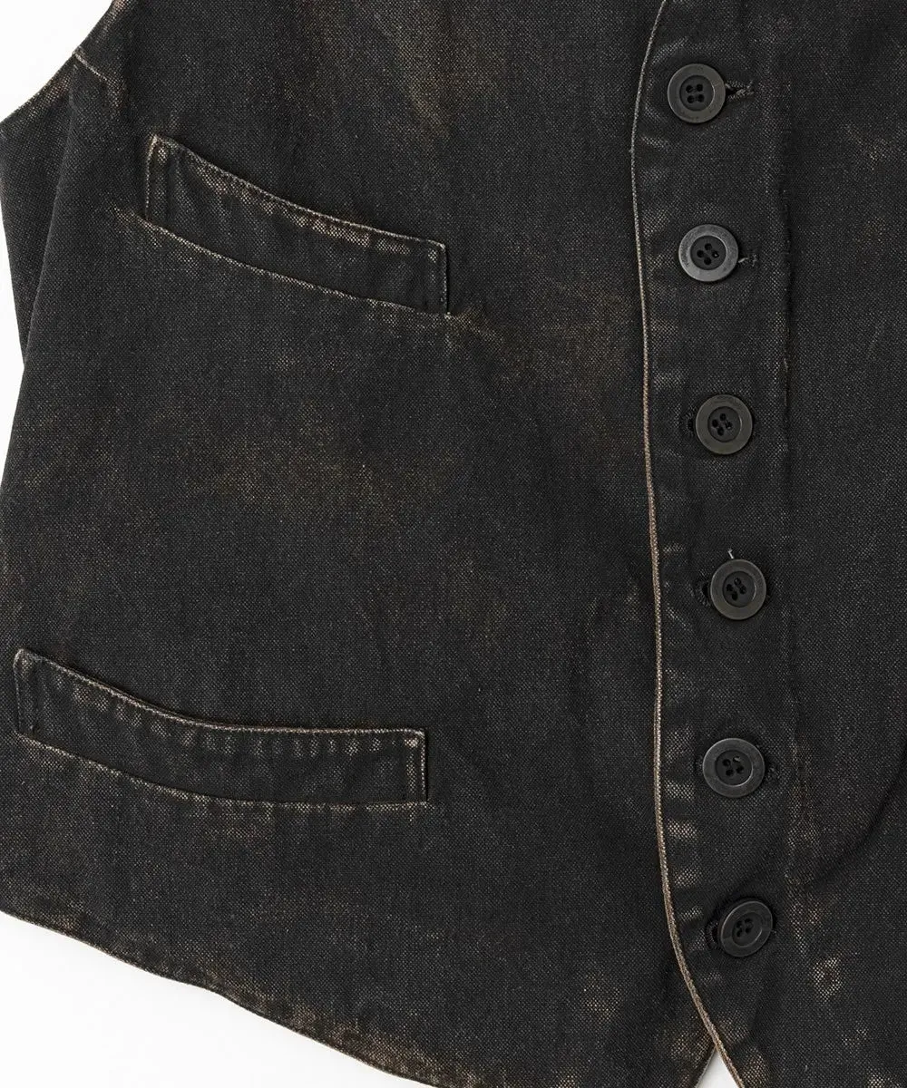 Belafonte Ragtime Clothing, Service Vest, Doromole Canvas, Doro Brown, 26-15