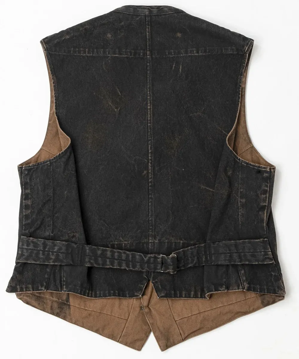 Belafonte Ragtime Clothing, Service Vest, Doromole Canvas, Doro Brown, 26-15
