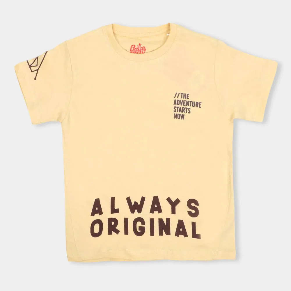 Boys T-Shirt Always Original - Soybean