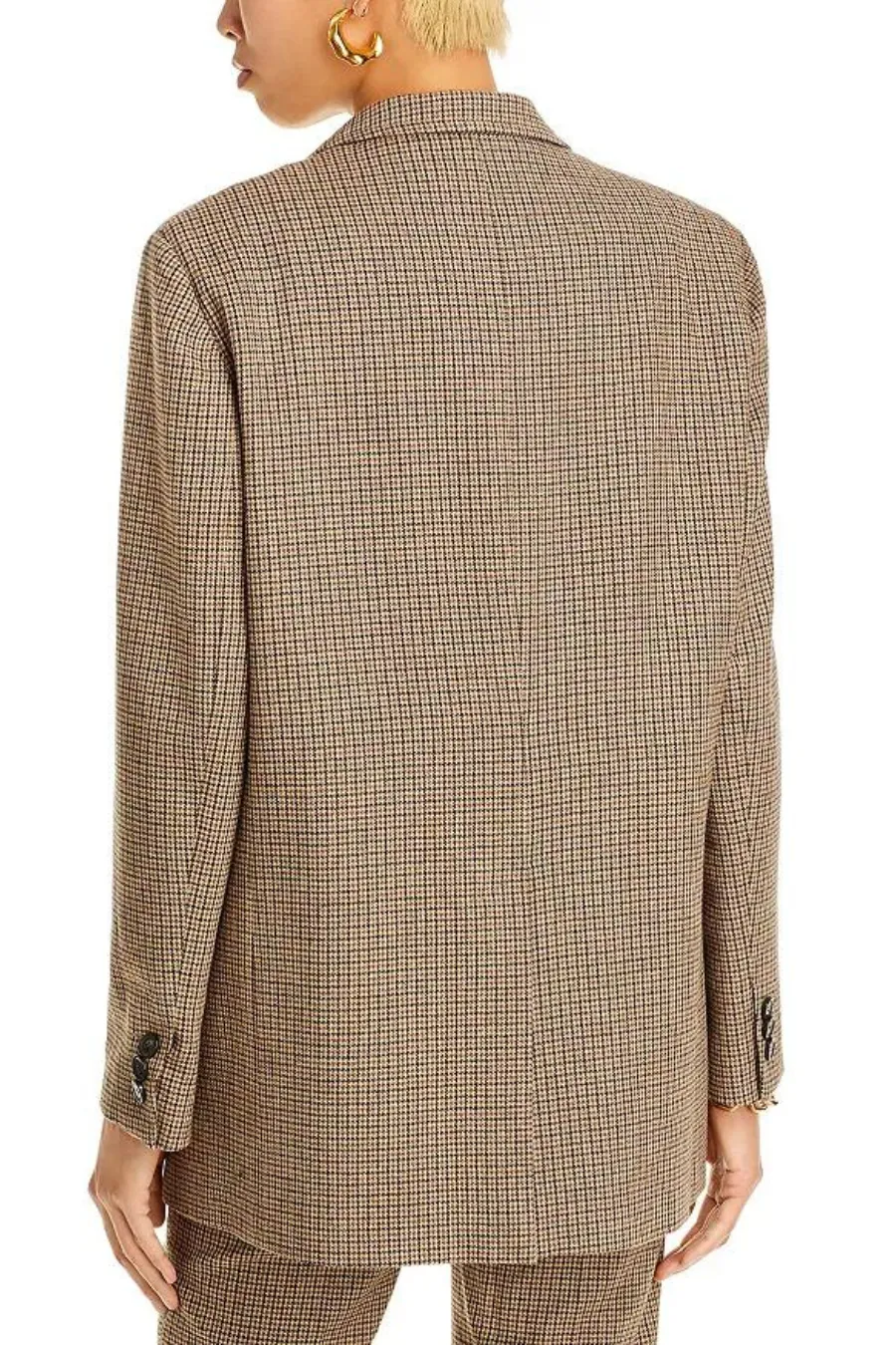 Bradley Blazer Brown Check