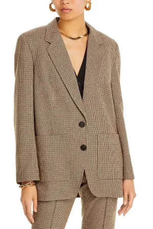 Bradley Blazer Brown Check