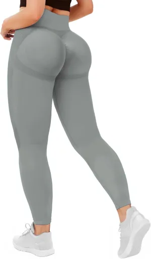 Buauty Scrunch Butt Lifting Leggings for Women Workout High Waisted Tummy Control Seamless Booty Gym Athletic Yoga Pants
