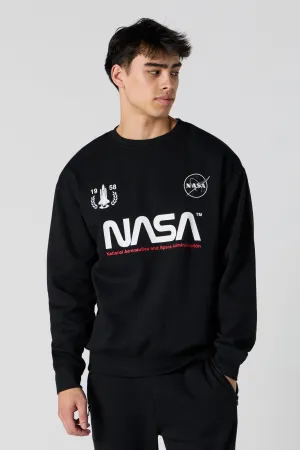 Chandail en mollton à imprimé NASA