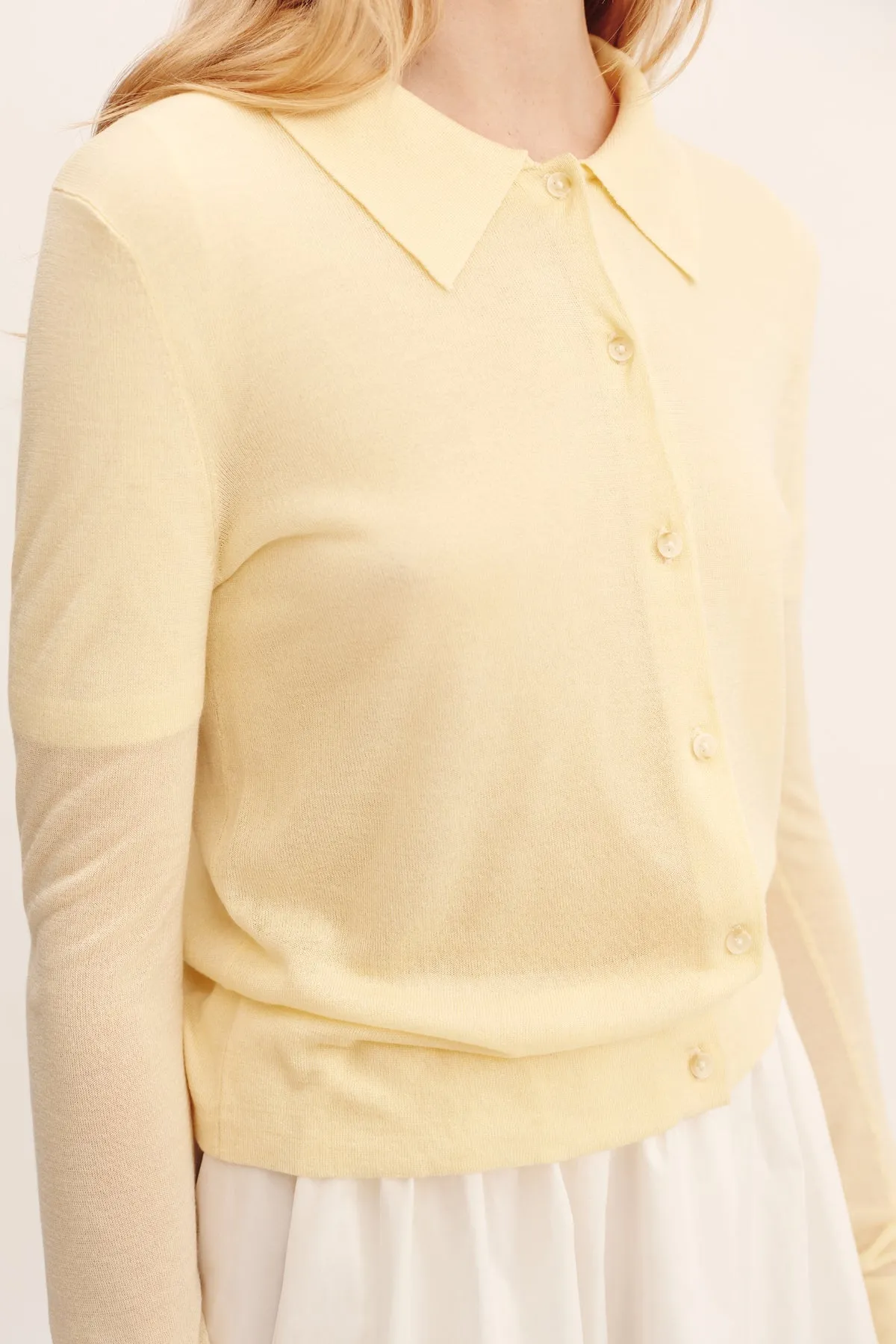 COOPER CARDIGAN - LIMONCELLO