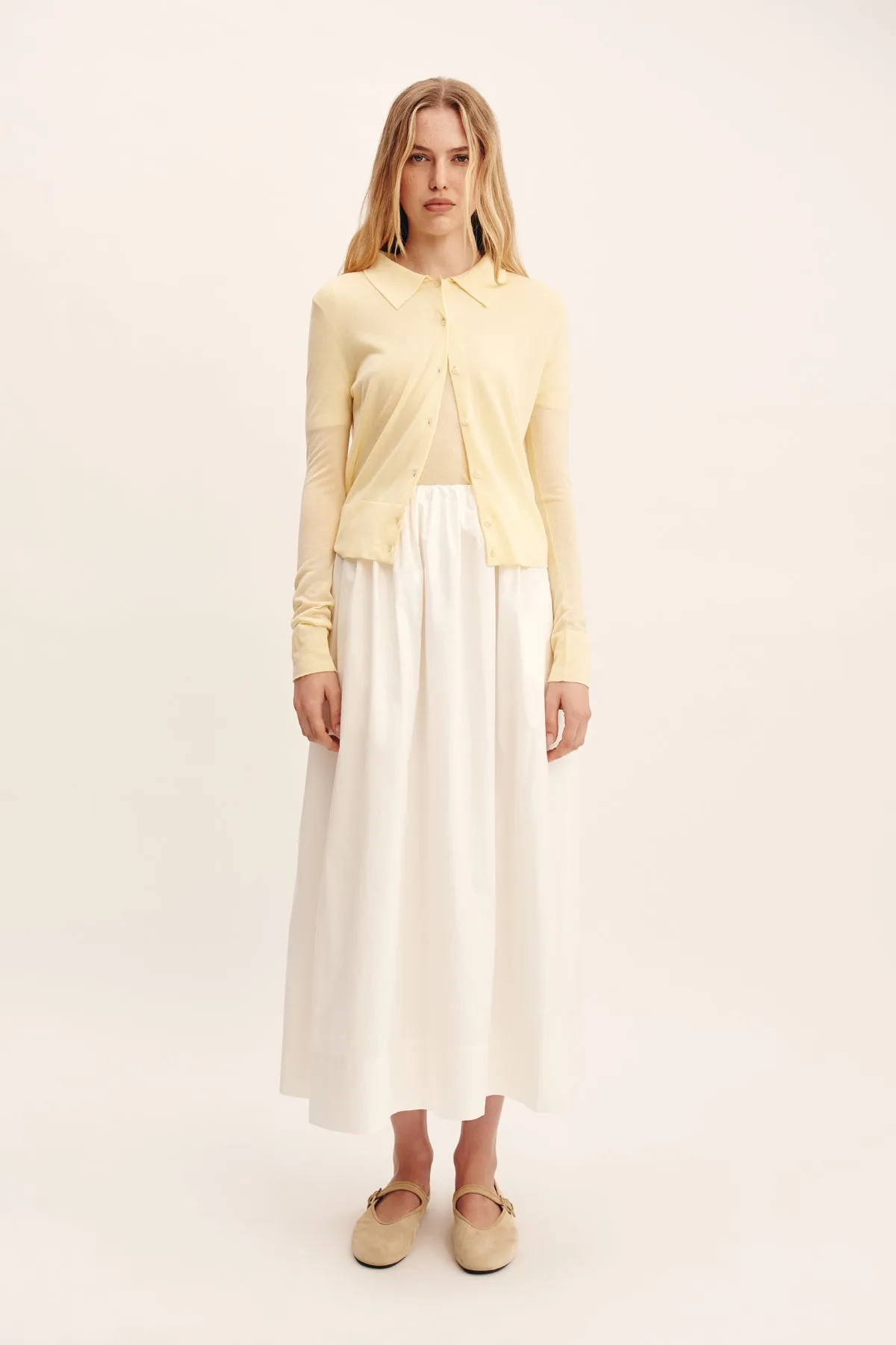 COOPER CARDIGAN - LIMONCELLO
