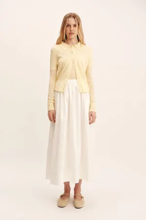 COOPER CARDIGAN - LIMONCELLO