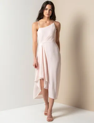 Danielle Strappy Ruffle Maxi Dress Gown