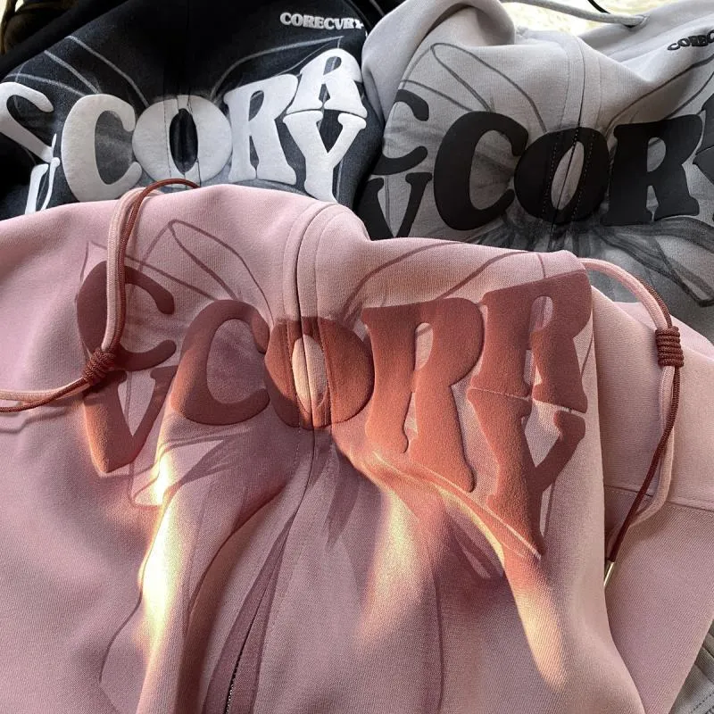 FashionSierra - Cool Wind Bow Hooded  Zippe Jacket