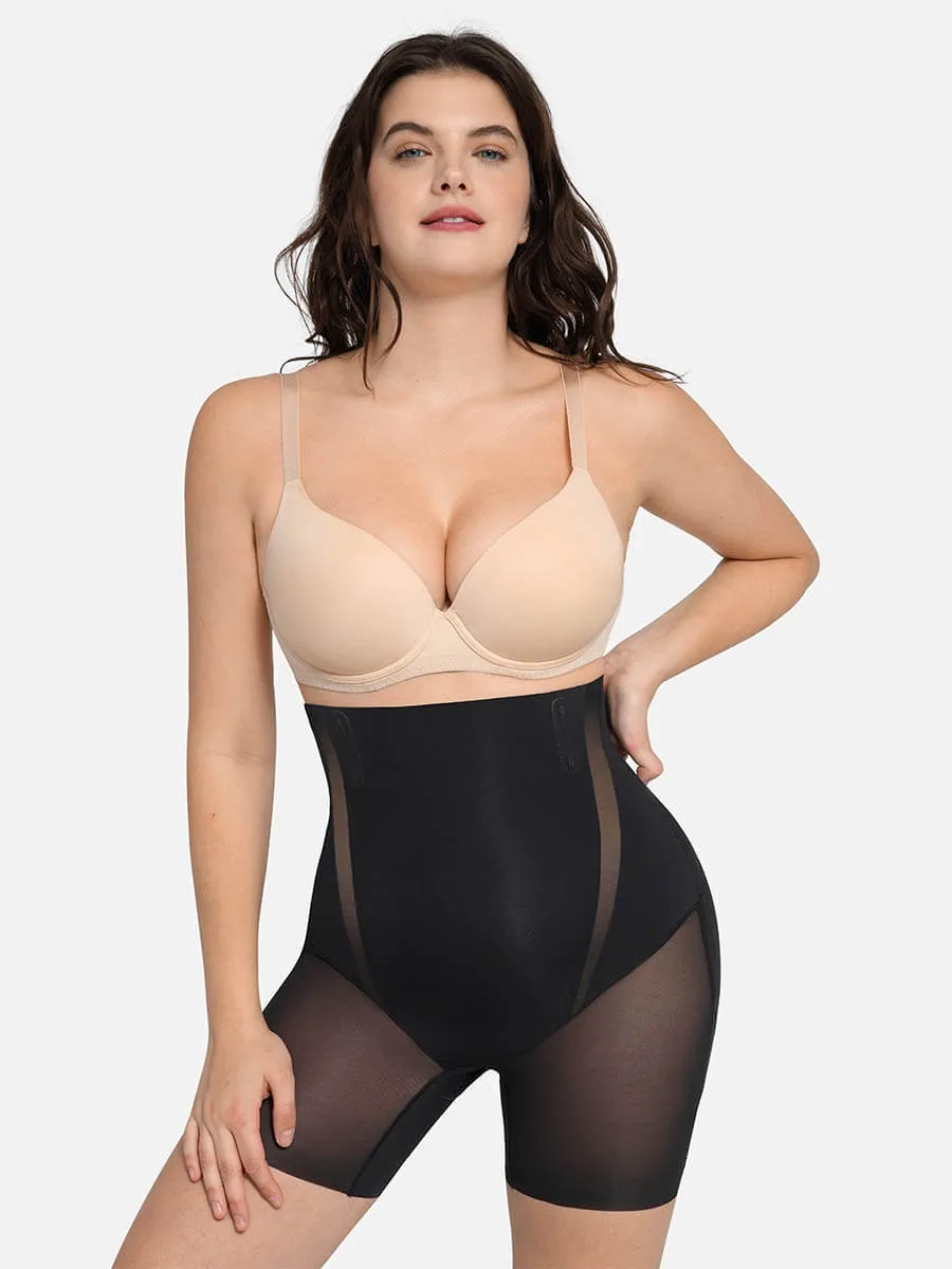 Feelingirl Double-layer Tummy Control High-waisted Shorts