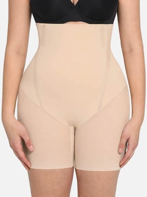 Feelingirl Double-layer Tummy Control High-waisted Shorts