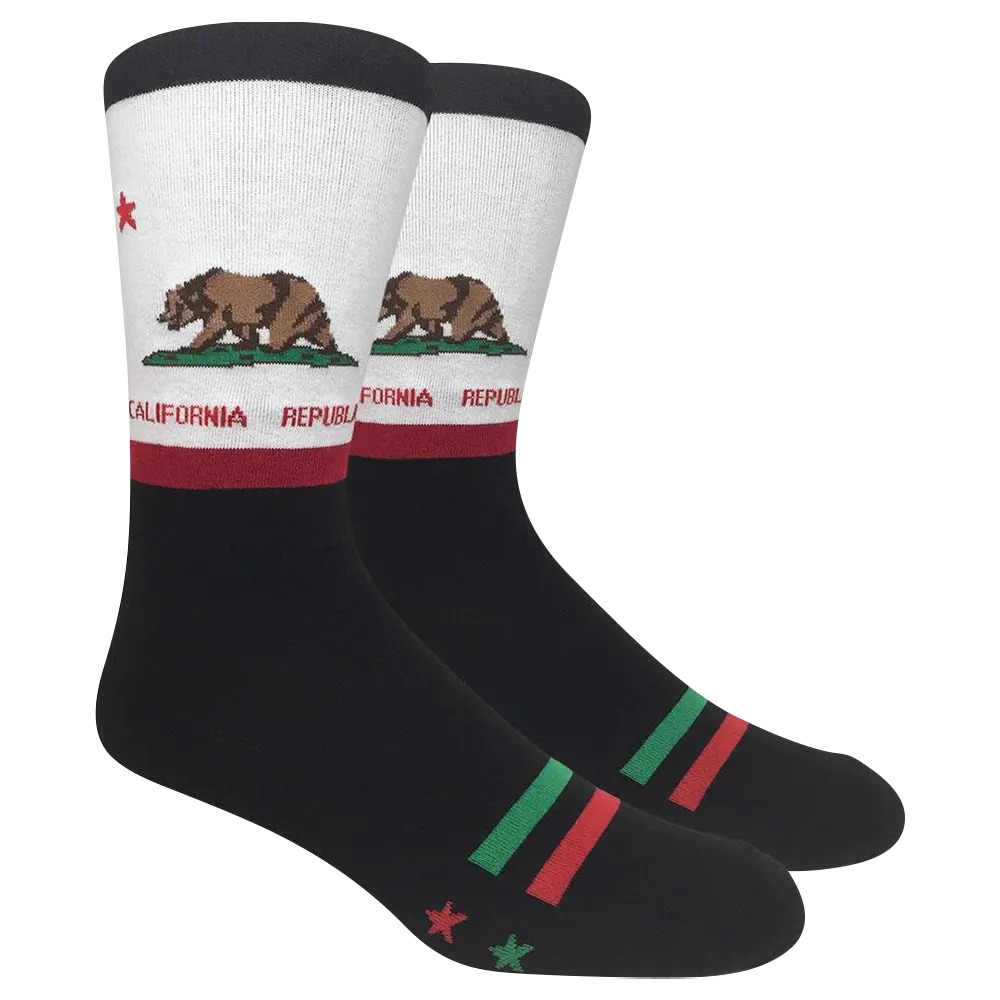 FineFit Novely "California Republic" Socks
