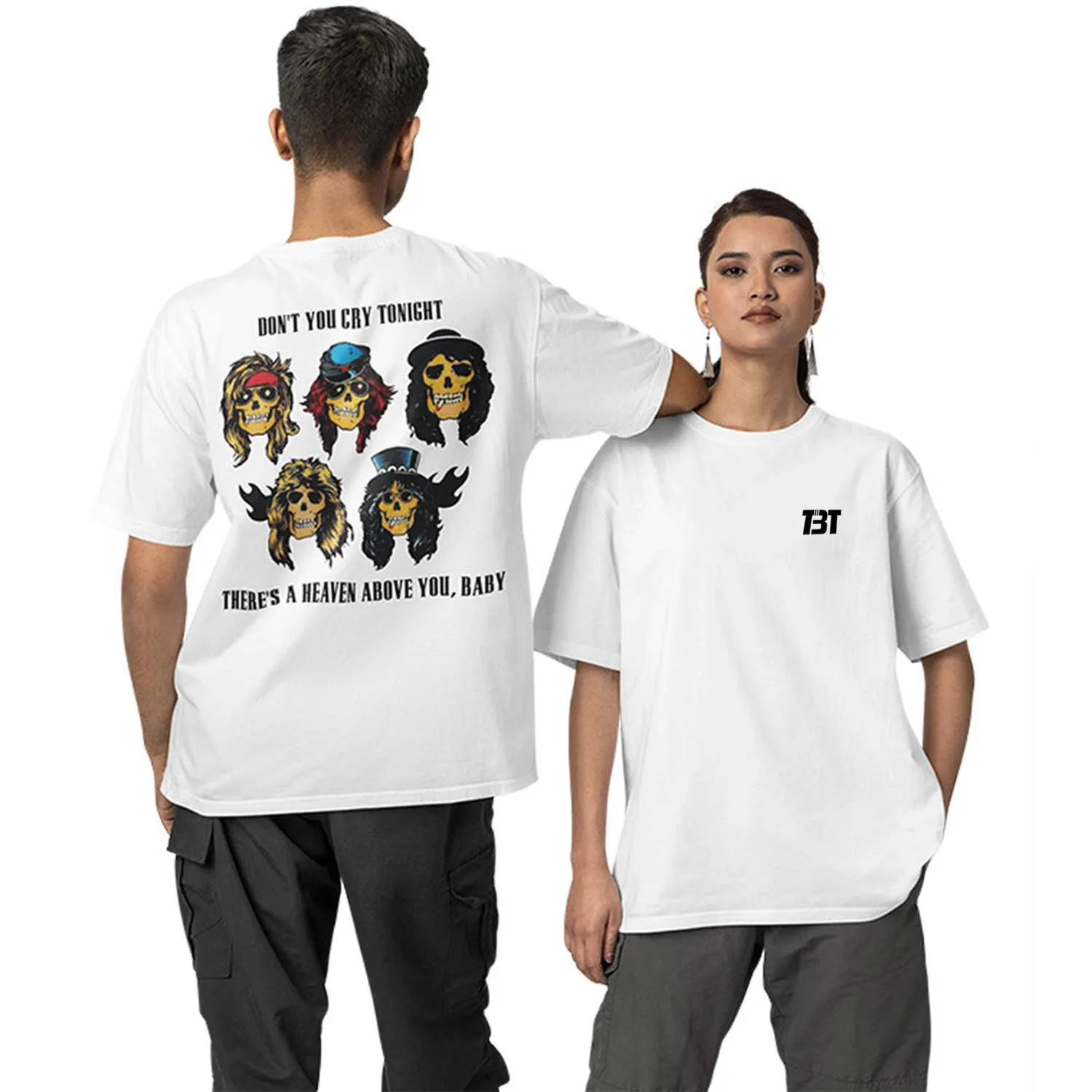 Guns N' Roses Oversized T shirt - Don't Cry