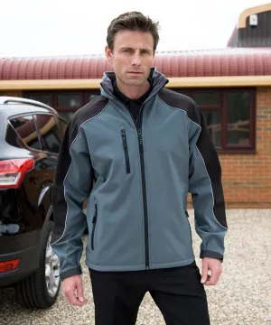 Hooded softshell jacket