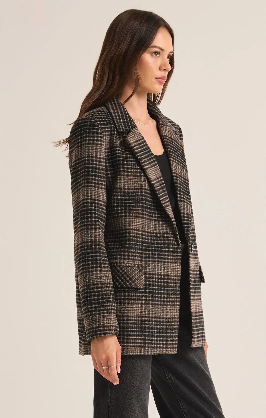 Kingston Relaxed Plaid Blazer | Z Supply