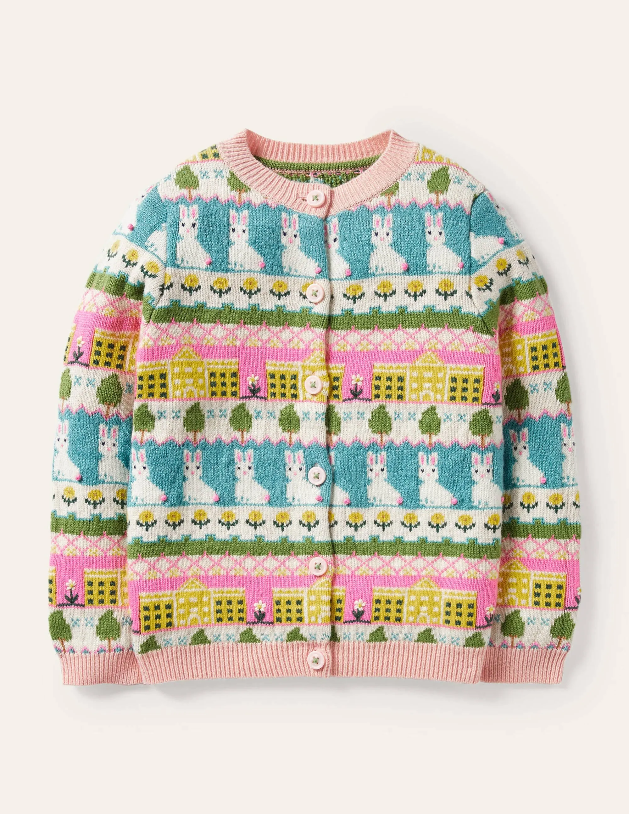 Laura Cardigan-Boto Pink Palace