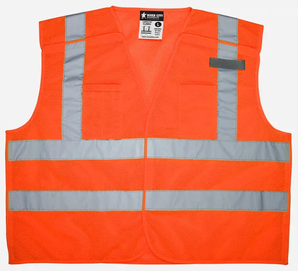 MCR Safety Class 2, Tear-Away,  2 Horiz- Stripes