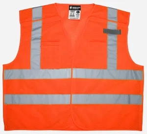 MCR Safety Class 2, Tear-Away,  2 Horiz- Stripes