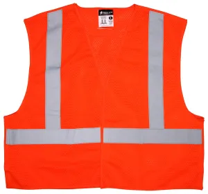 MCR Safety Class 2, Tear-Away,  X-Back, Orang X4