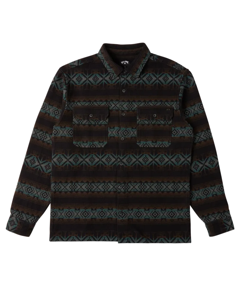 MEN'S OFFSHORE JACQUARD FLANNEL SHIRT