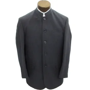 Men's Plain Suit Clerical Coat Pinstripe Poly Rayon 7800 7600