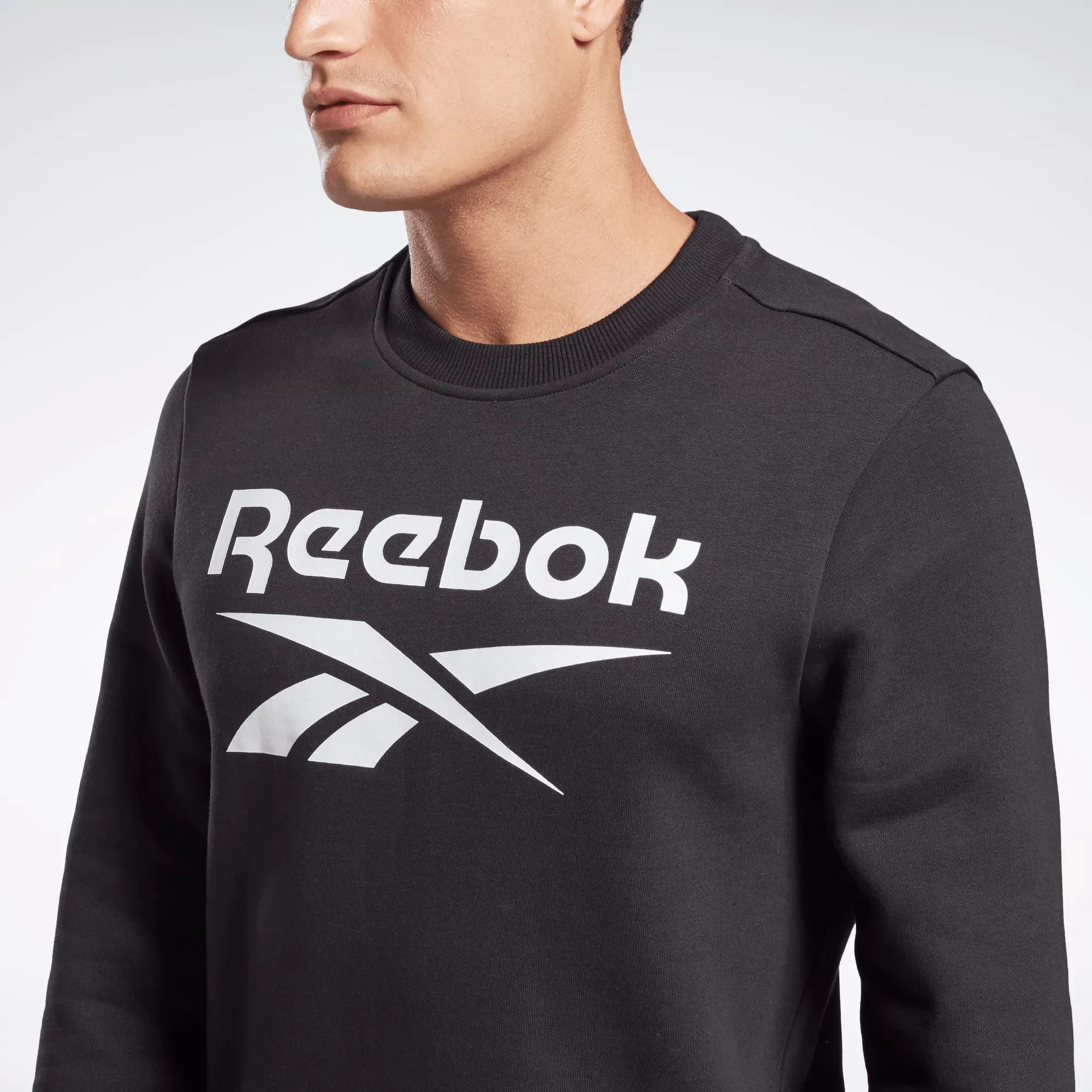 Men's Reebok Identity Fleece Crew Sweatshirt