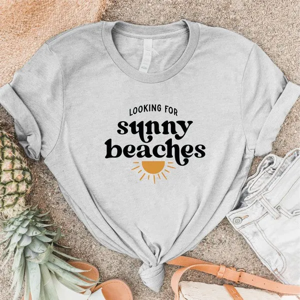 OCEAN & 7TH- Sunny Beaches Soft-Style Tee- 4 COLORS CURVY SIZES 2X   3X