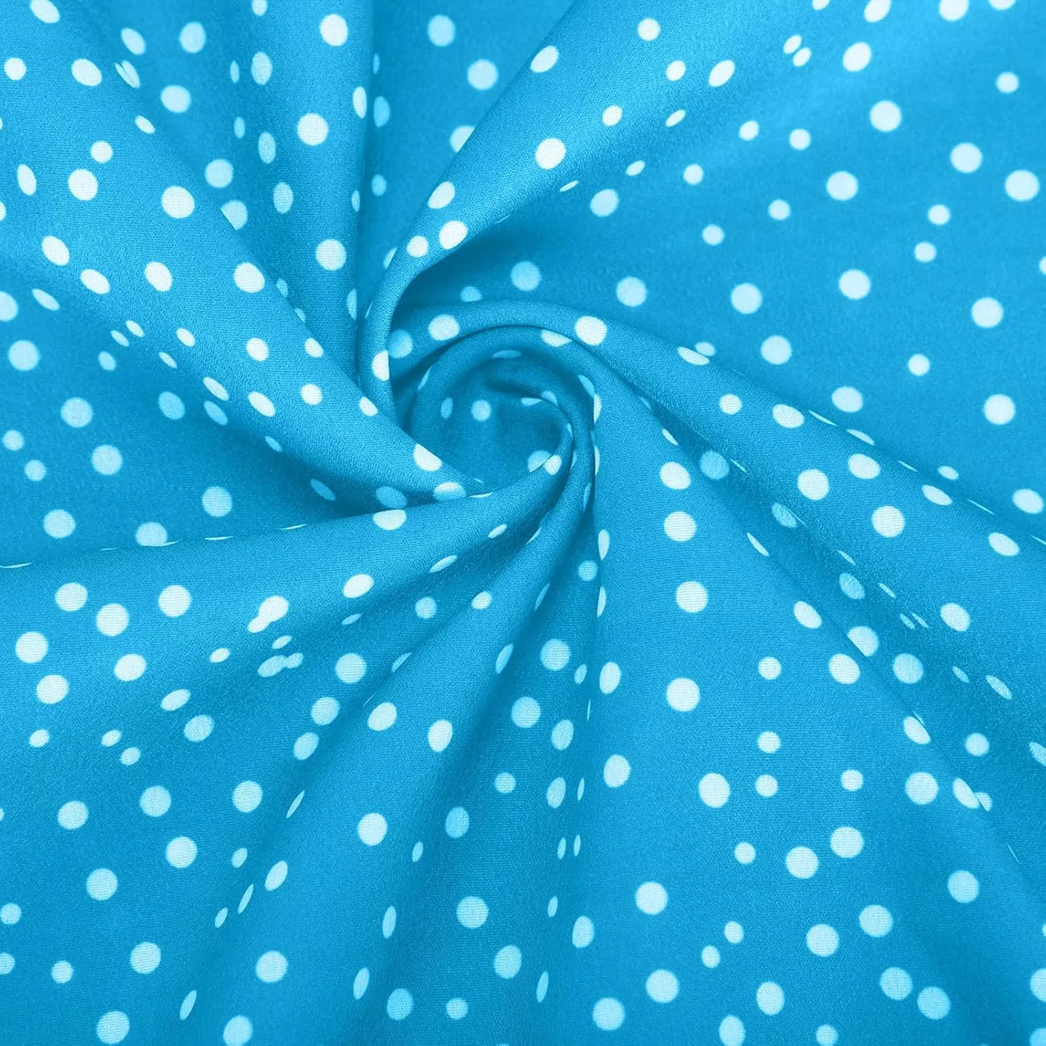 Polka Dot Dress for Women Boho Flowy Wrinkless Casual Dresses Vacation Tunic Ruffle Knee Length Sundresses Summer 2025