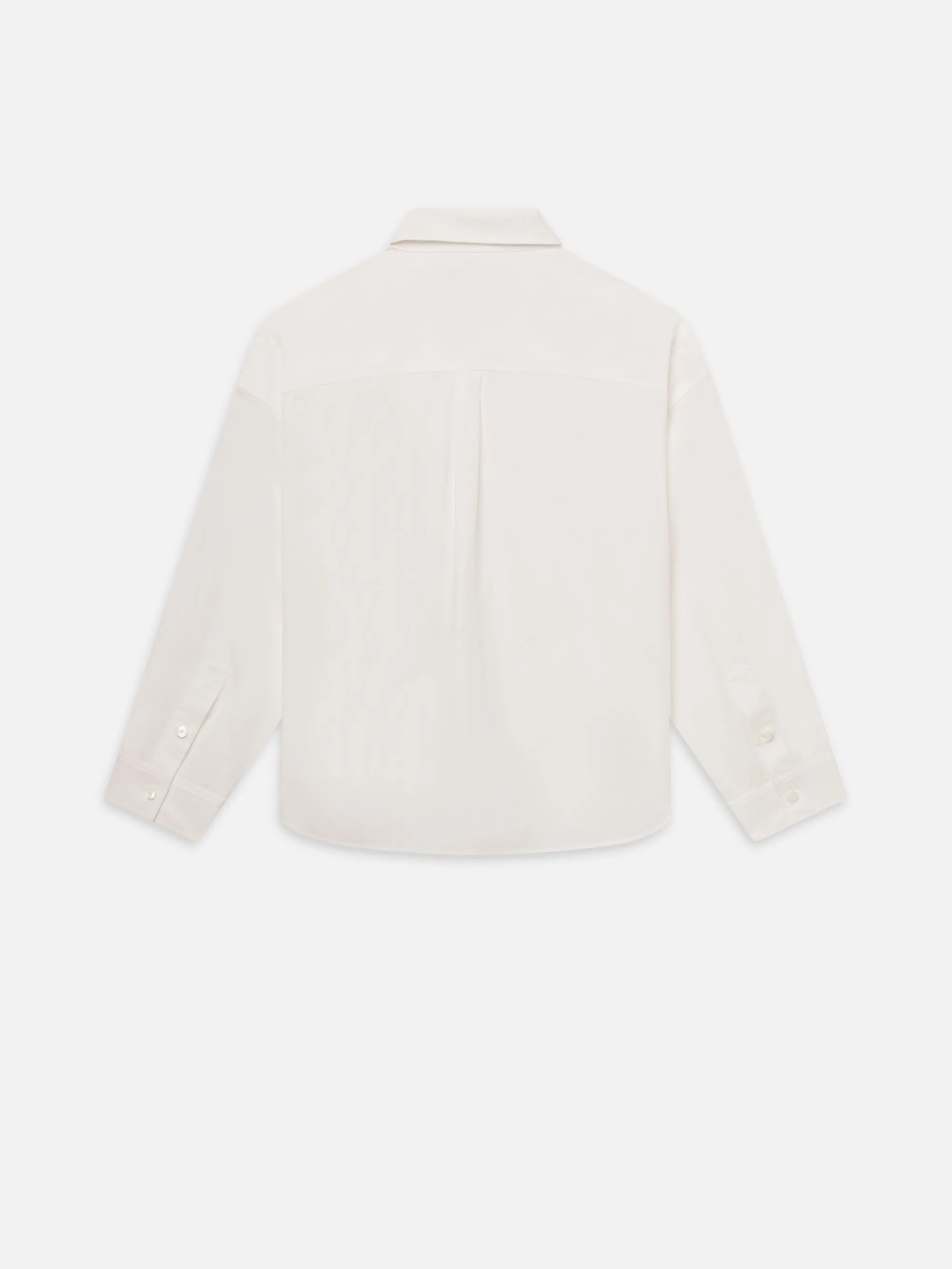 Relaxed Cotton Shirt -- White