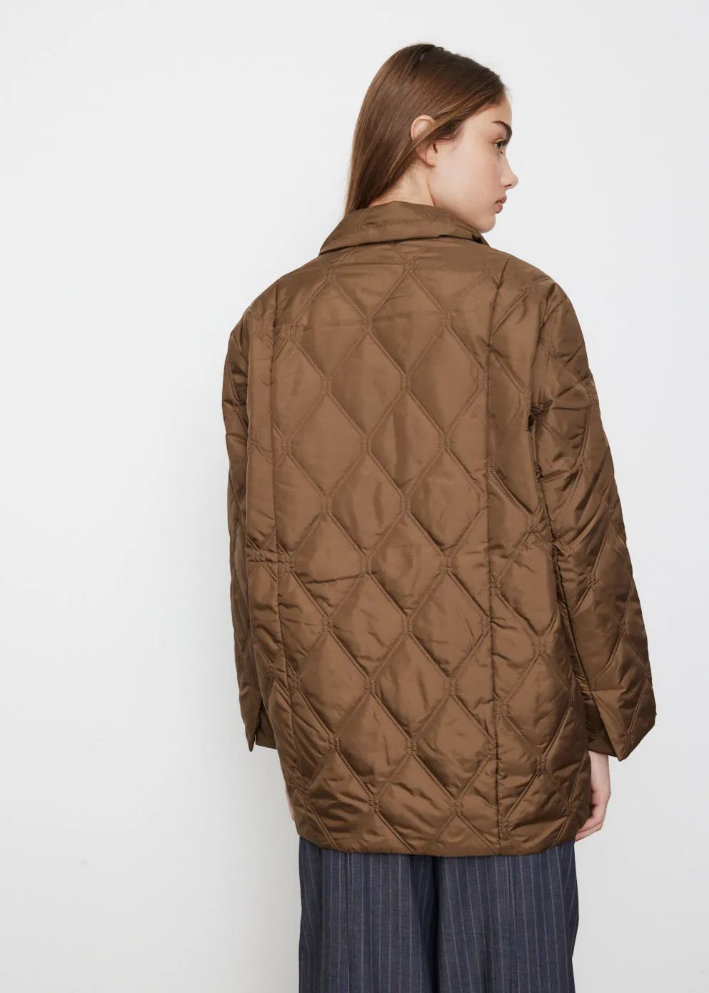 Ripstop Quilt Blazer