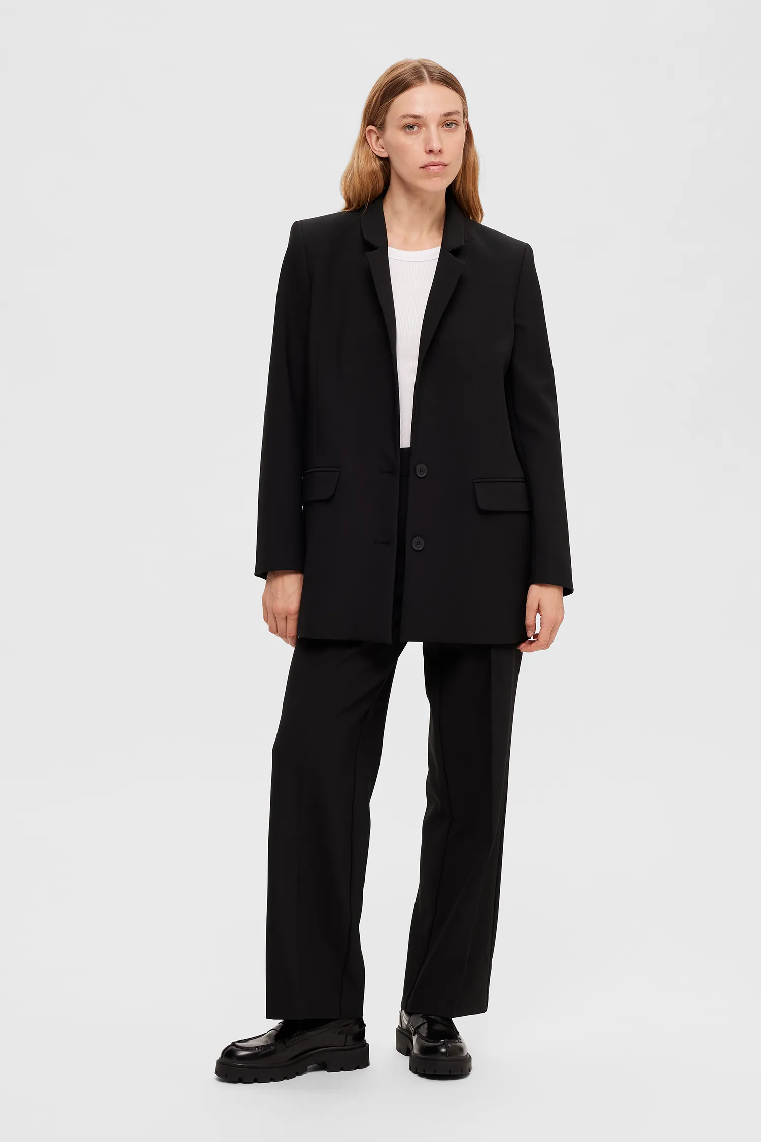 Rita Relaxed Blazer Black