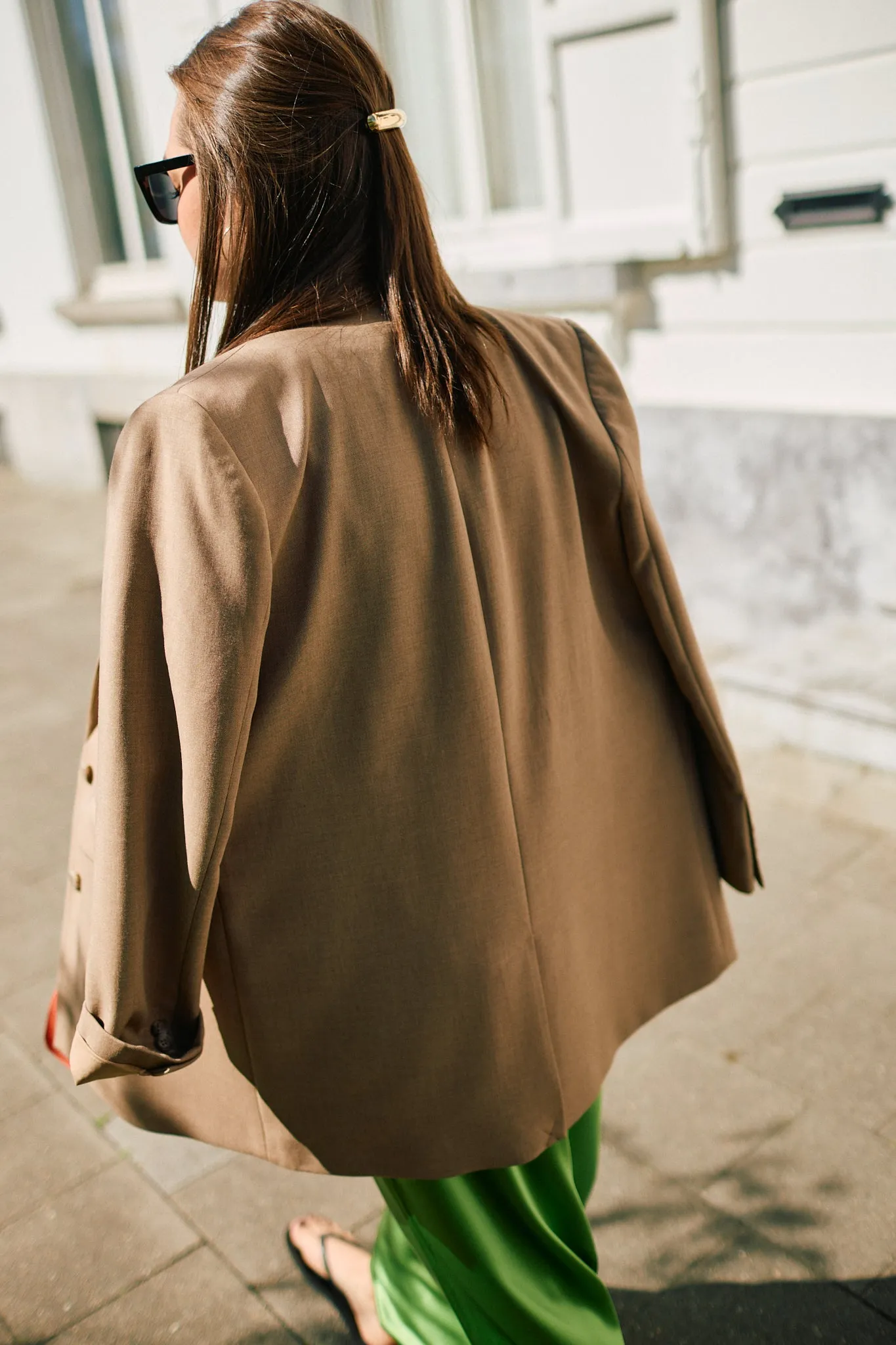 Rita Relaxed Blazer Camel