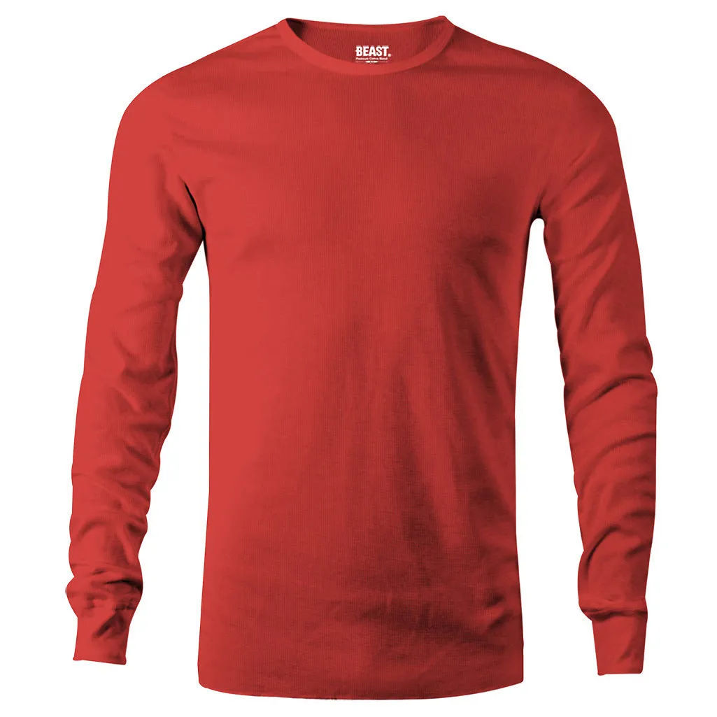 Scarlet Red Long Sleeve T-Shirt