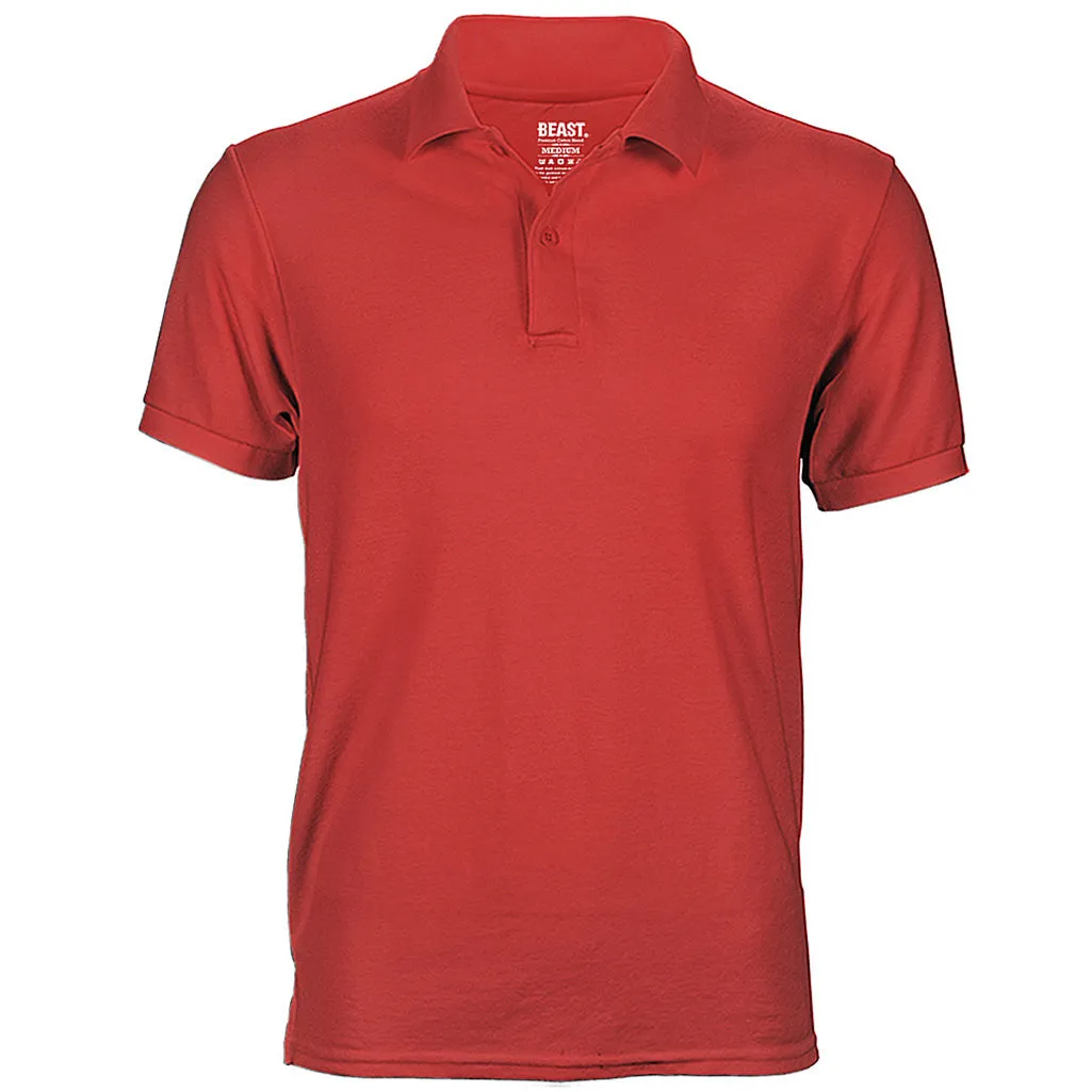 Scarlet Red Polo T-Shirt