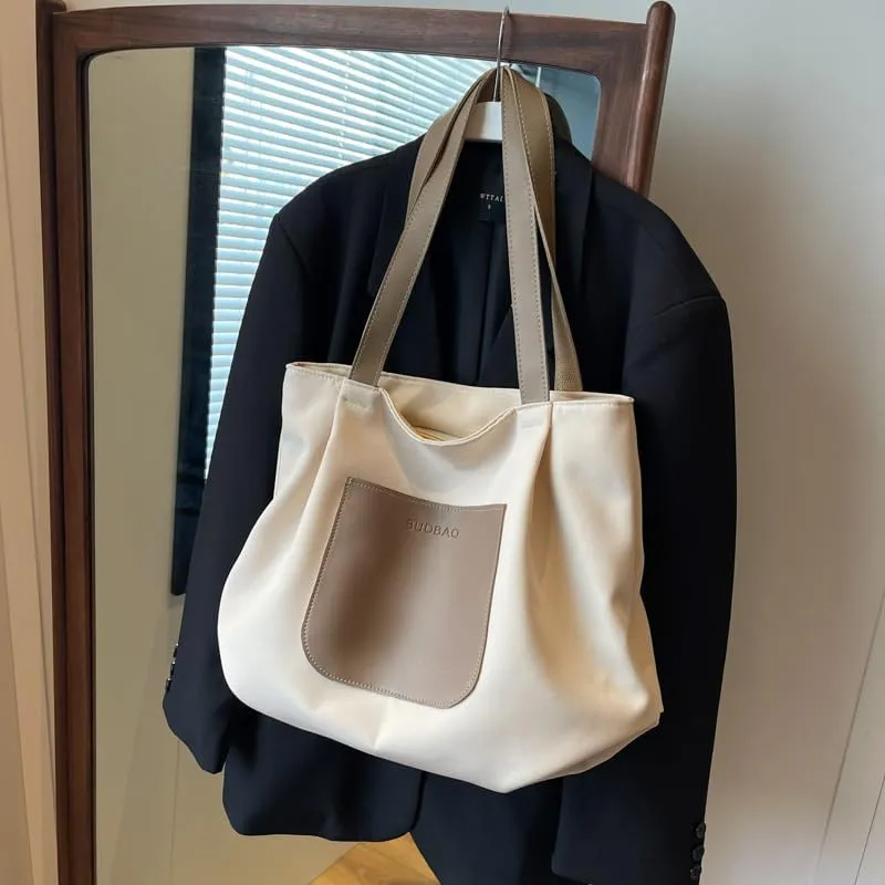 Tote Bag for Women Work Travel, Lightweight Work Tote Bag Laptop Handbag Reusable Grocery Shopping Cloth Bags