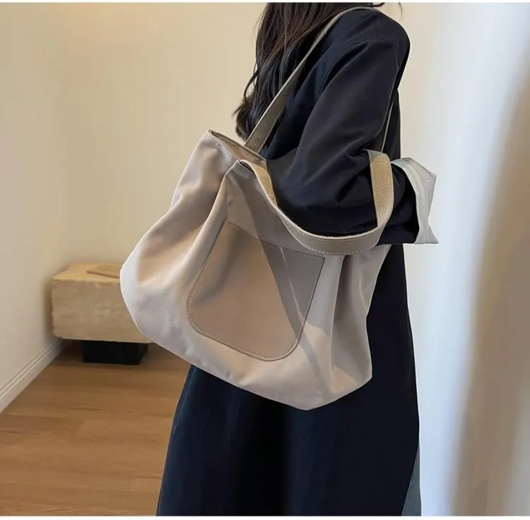 Tote Bag for Women Work Travel, Lightweight Work Tote Bag Laptop Handbag Reusable Grocery Shopping Cloth Bags