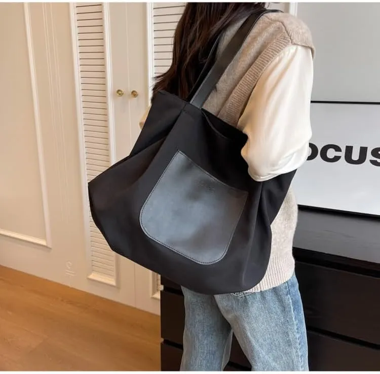 Tote Bag for Women Work Travel, Lightweight Work Tote Bag Laptop Handbag Reusable Grocery Shopping Cloth Bags