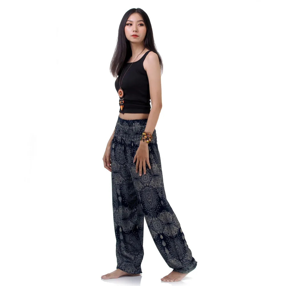 Women's Mandala Harem Pants Azure Zen