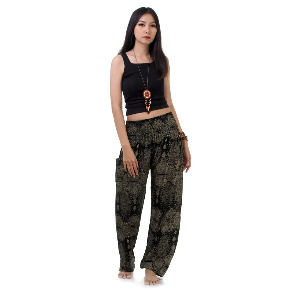 Women's Mandala Harem Pants Azure Zen