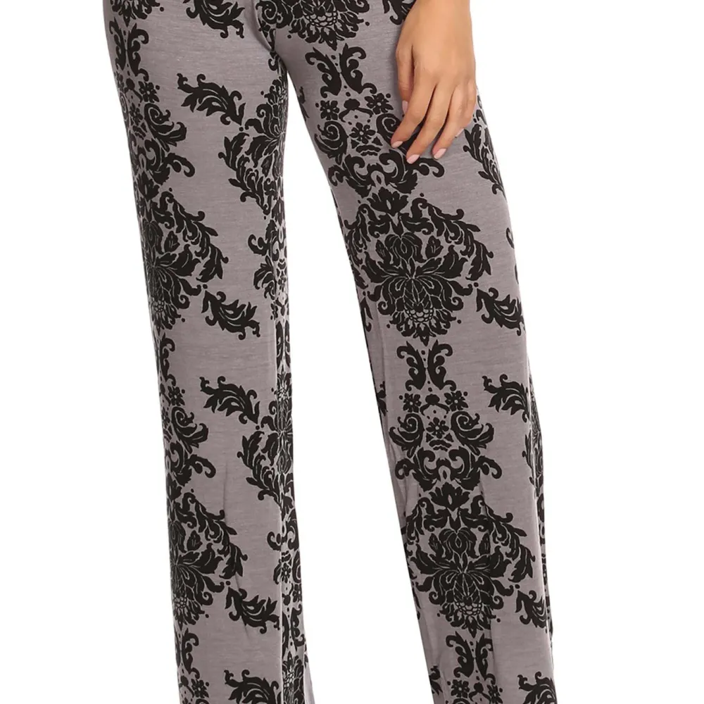 Women's Printed Palazzo Pants Made in USA