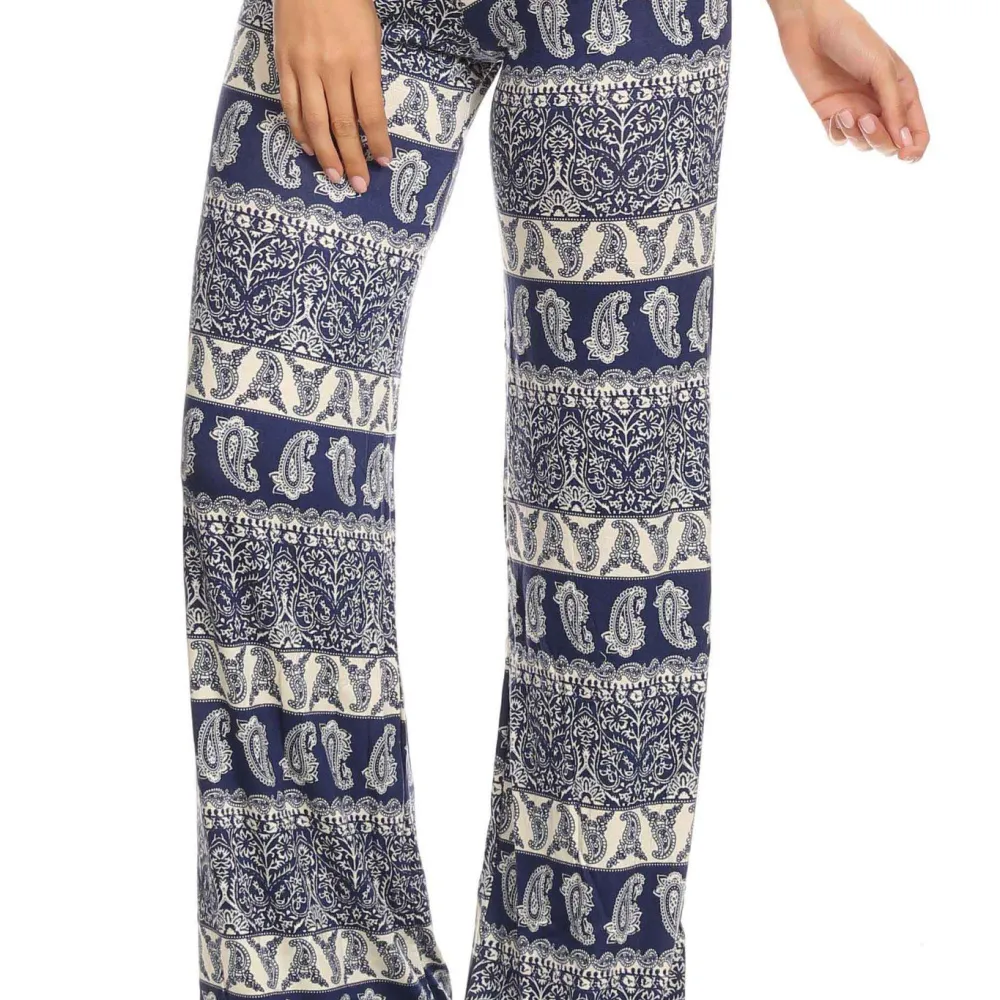 Women's Printed Palazzo Pants Made in USA