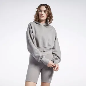 Women's Reebok Classics Natural Dye Cropped Hoodie