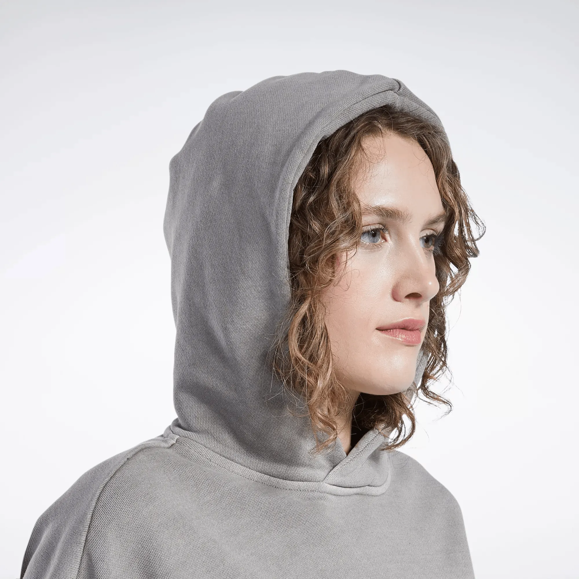 Women's Reebok Classics Natural Dye Cropped Hoodie