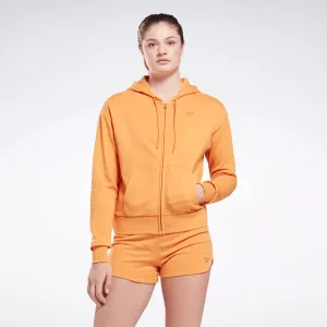 Women's Reebok Identity Small Logo French Terry Zip-Up Hoodie