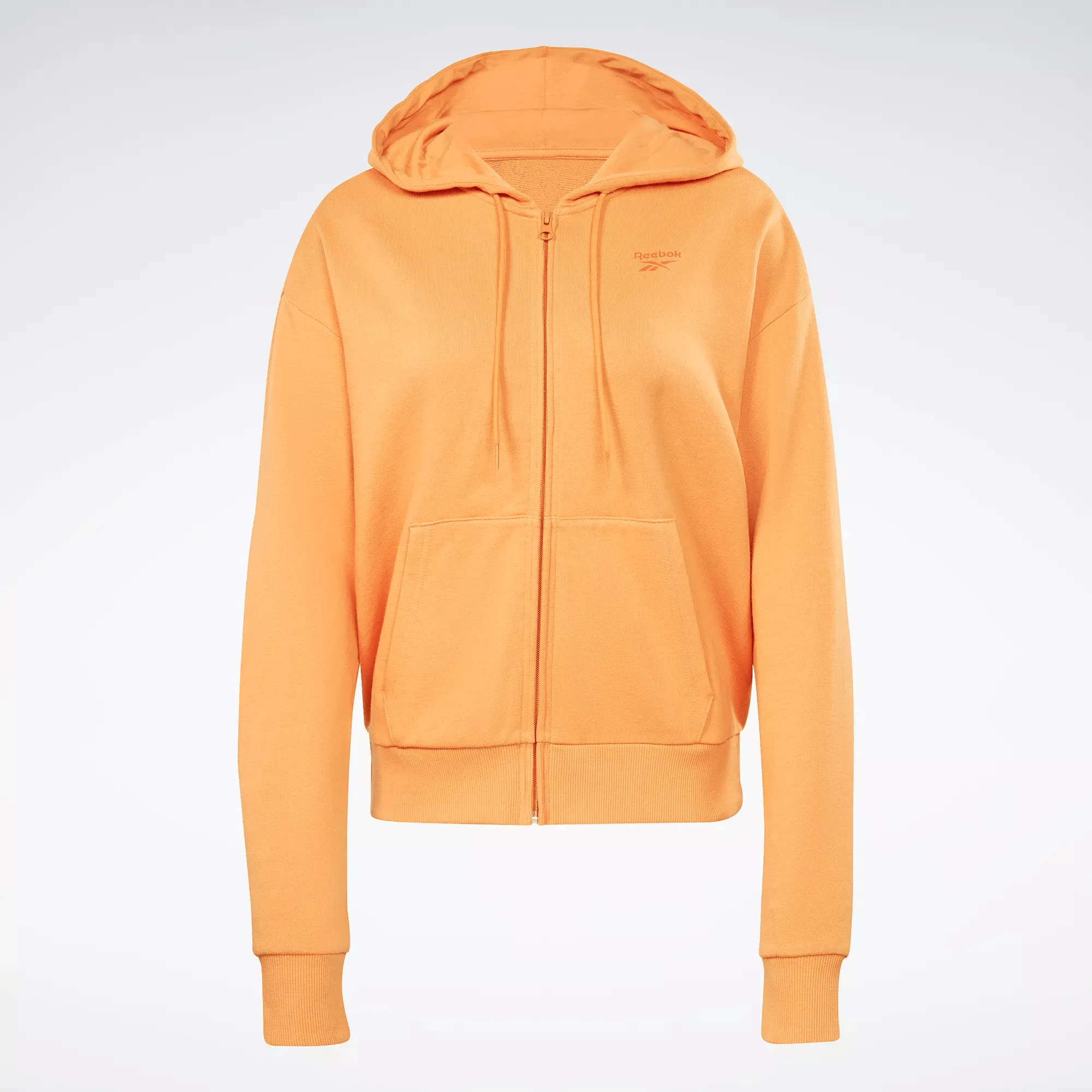 Women's Reebok Identity Small Logo French Terry Zip-Up Hoodie