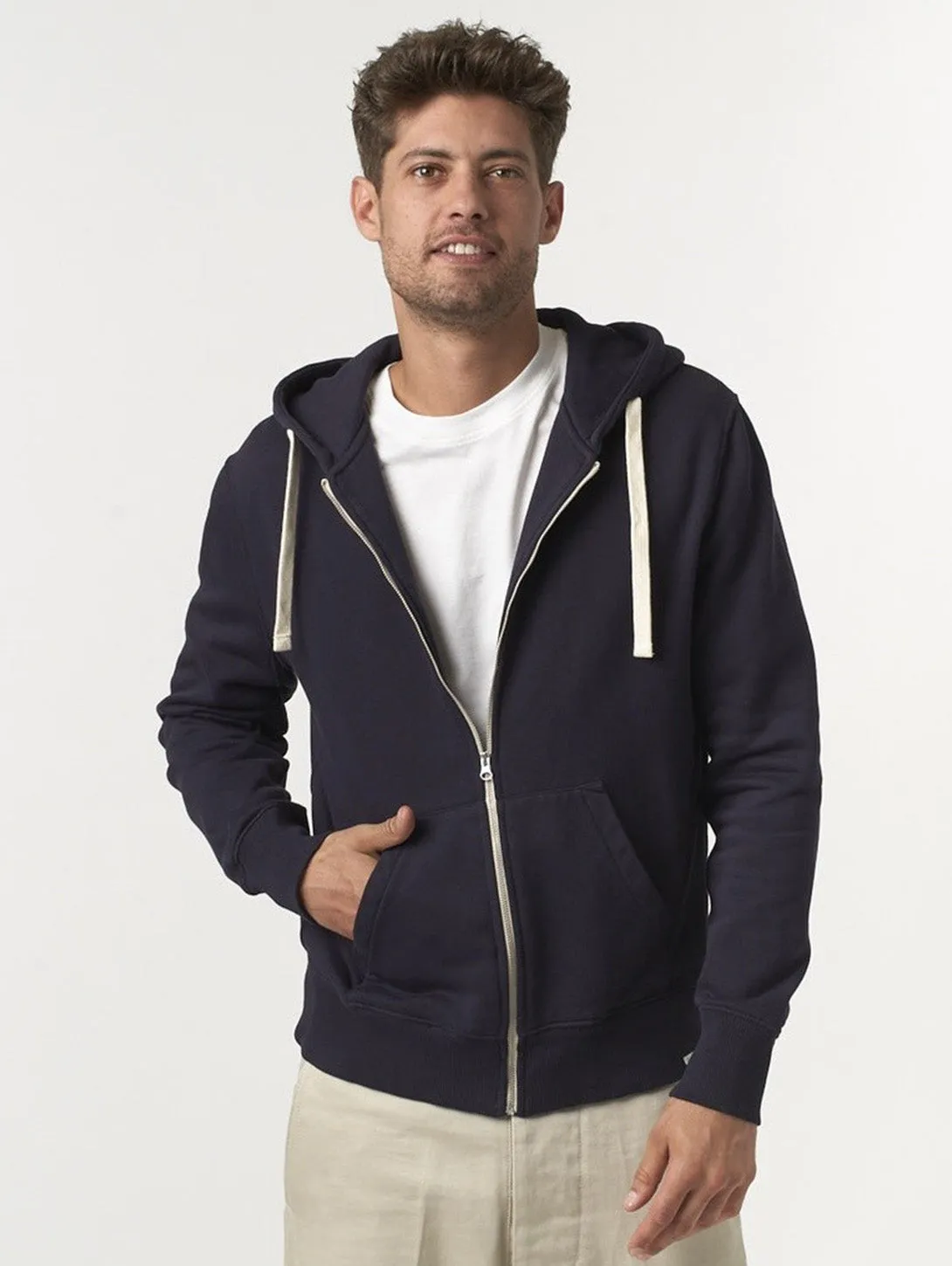 Zip Up Hoody - Charcoal